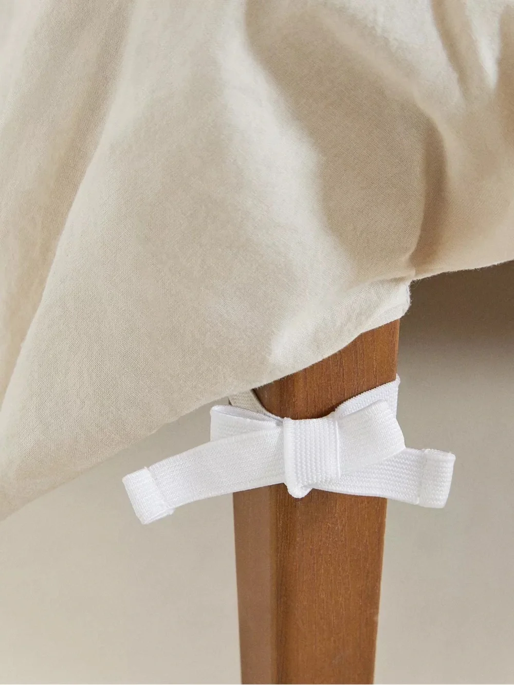 NWT Zara Home Faded Linen Bed Skirt